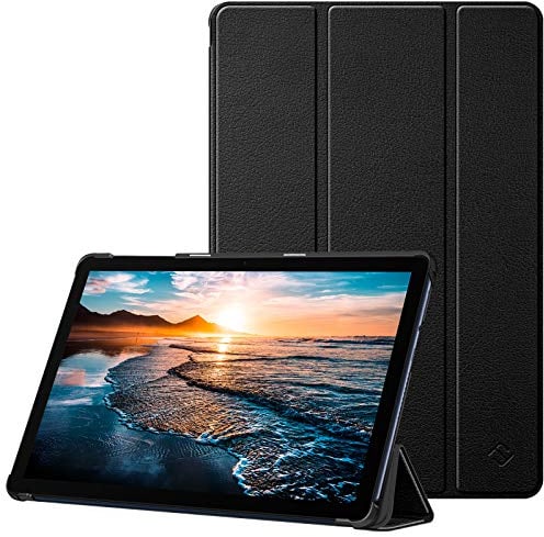 Fintie Hülle für Huawei MatePad T10s/T10 10.1 Zoll - Ultra Dünn Superleicht Flip Schutzhülle mit Standfunktion für Huawei Matepad T10s T10 10,1 Tablet 2020, Schwarz