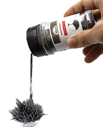 AOMAG Magnetischer Eisensand für magnetische Ausbildung, Schulprojekte und wissenschaftliche Experimente, Dose (370 ml) mit Deckel Shaker, Magnetismus Kit für Kinder ab ca