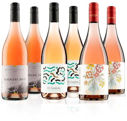 Virgin Wines - Ultimate Rose Wine Case - 6 Bottles (75cl) – Rosé, Rosé & more Rosé