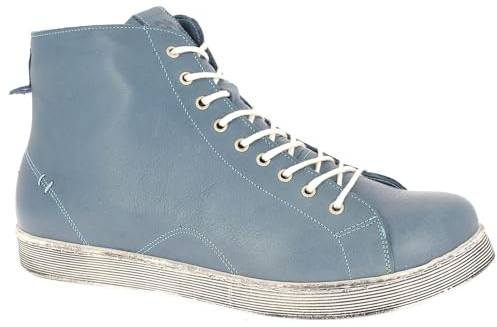 Andrea Conti Damen High Sneaker Infinity BlueSneaker
