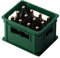 Toyvian Kasten Mini-Bierimitat Minifiguren Bierkrüge Lieferungen Spielzeuge Modelle Mini- - kleines schmücken Kuchen Weinflasche Bierkiste Zubehör Baby Spielzeugzimmer Harz