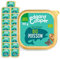 Edgard & Cooper Nassfutter für Hunde, (Bio-Fisch, 100 g x 17), ohne Getreide & Bio, frischer Fisch und hochwertige Proteine, echte Zutaten für Hunde, hypoallergen, ohne Zuckerzusatz