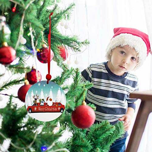 Weihnachtsschmuck niedlicher Weihnachtsmann mit Maske, handgefertigte Baumdekoration, Halloween-Formen 970