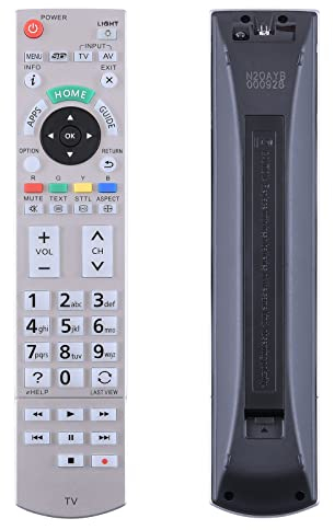 TCNOUMT N2QAYB000928 Fernbedienung Kompatibel für Panasonic TV N2QAYB00074 N2QAYB00101 N2QAYB000840 N2QAYB000840 N2QAYB000842 N2QAYB000863 N2QAYB001109