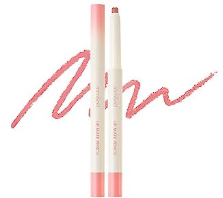 rom&nd Lippen-Mate-Stift (6 Farben) | lippenkonturenstift, lippenstift, lipliner, lipliner stift | 13g, 0.46 oz (02 DOVEY PINK)