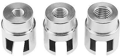 ECSiNG 3-teiliger Dellen Reparatur Adapter M8 M10 M12 Auto Reparatur Abzieherkopf Dellen Entfernungswerkzeug aus Aluminiumlegierung für Einfaches Greifen Ziehen