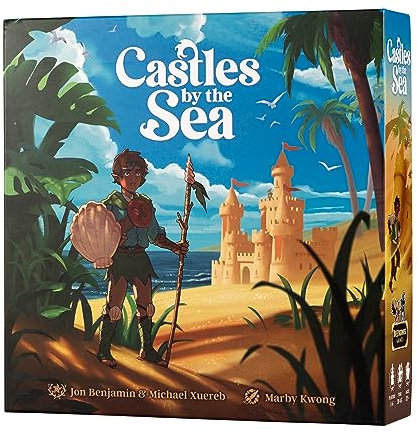 Brotherwise Games Castles by The Sea, Strategie Brettspiel für 1-4 Spieler, ab 0 Jahren
