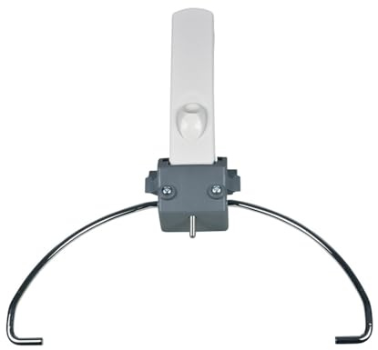 LUTH Premium Profi Parts Luth Premium Professional Parts Support de poignée de Panier avec Bouton Coulissant pour friteuse Compatible avec Delonghi 5512500139