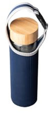 Generisch Teeflasche mit Sieb Gourmet 600 ml, Glasflasche, Tee-Flasche Trinkflasche Becher