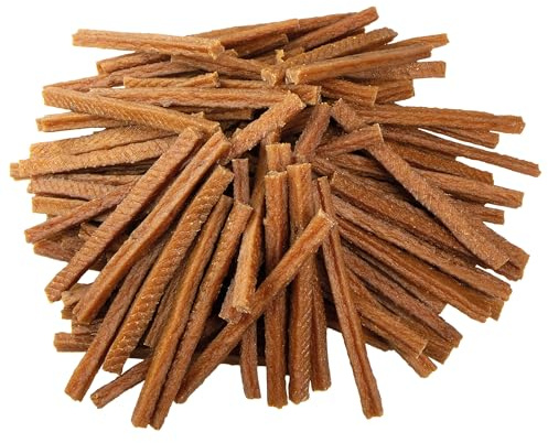Schecker Hundesnack - Lachs Stäbchen - Lachssticks - 1 kg - ohne Zusatzstoffe - nur 1% Fett - weich