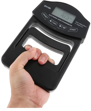 Misuratore di forza digitale, misuratore di spinta Dinamometro digitale a mano Misurazione del carico Miglioento dei muscoli Test distruttivi della forza di compressione