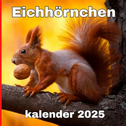 Eichhörnchen kalender 2025