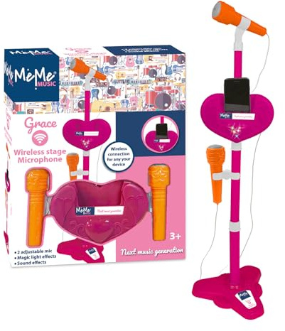 MeMe Music Microfono da Palco Wireless Grace pink