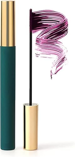 Magic Color Skinny Mascaras,Thick Curling Skinny Mascara,Waterproof Healthy Lengths Mascara for Stronger,Longer Lashes,Smudge & Flake-Free M-ascara (Berry)