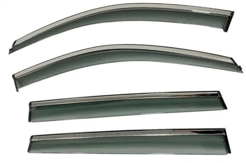 QOGJSG Seitenfenster Regenabweiser Auto-Seitenfenster-Windabweiser Für Skoda Für Superb Sedan MK3 B8 3V 2016 2017 2018 2019 2020 2021 2022