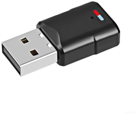 NbgrvB Trasmettitore audio wireless per PS5 per PS4 PC - Adattatore da gioco 5.3 Dongle per cuffie a bassa latenza nero