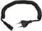 Electruepart Universal Shaver Lead, 2-Pin Power Connector, Compatible with Braun, Philips, Remington Shavers (Excluding Specific Models), Black, 1 Pack