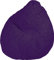 SITTING POINT only by MAGMA Sitzsack Fluffy XL ca. 220 Liter aubergine
