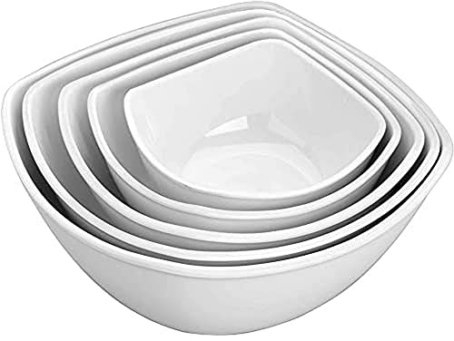 LACOR 62780 Vierecking Schüssel aus Melamine, 123 x 123 x 63 mm, 0,4 L