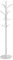 HAKU Möbel porte manteau chromé, blanc, marbre, métal - Dim.: H 177 cm x Ø 40 cm, Style: Modern