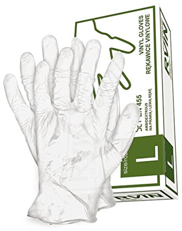 100 Paar Arbeitshandschuhe Handschuhe Montagehandschuhe Schutzhandschuhe aus Vinyl Gr. M