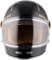 BYCITY Integralhelm Roadster schwarz gold Vintage Größe L