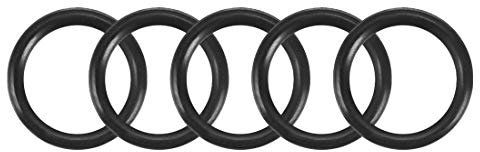 sourcing map 50 Stück O Ring Dichtungsringe Gummidichtung 3,8 mm AD 2,8 mm ID 0,5 mm Dicke Nitrilgummi NBR Unterlegscheibe Dichtungssatz für Dichtungselemente Hahnanschluss Reparatur Auto