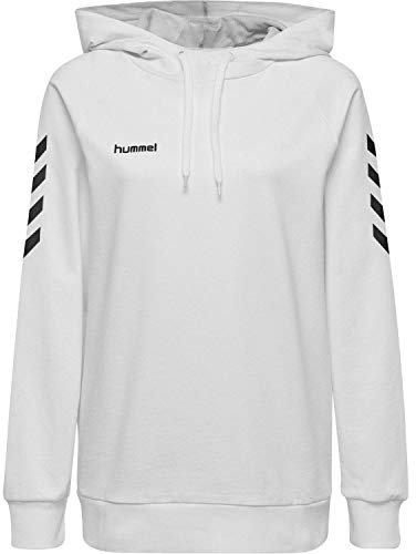 Hummel HmlGO Cotton Hoodie Woman, White, L