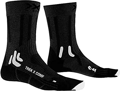 X-Socks X-Bionic X-Bionic Trek X Comf Socken Opal Black/Arctic White 45-47 X-Bionic X-Bionic Trek X Comf Socken Opal Black/Arctic White 45-47
