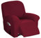 BellaHills Verstellbarer Sofabezug 1-teilig, rutschfest, weich, hochelastisch, Lycra-Jacquard, Schonbezug, formschlüssig, Möbelbezug Verstellbarer Sofabezug, maschinenwaschbar - Burgundy Wine