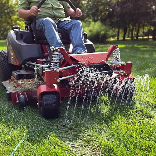 Clippings Cleaner - Lawn Mower Deck Cleaner - All Metal Design with 13 Spouts
