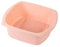 Plastic Large Washing Up Bowl Rectangular Kitchen Basin Sink 9.5 Litre (Blush)