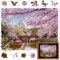 UNIDRAGON Original Holzpuzzle — Sakura, 250 Teile, Mittel 12.2 x 9 Zoll (31 x 23 cm) Schöne Geschenkverpackung, Einzigartige Form Erwachsene und Kinder