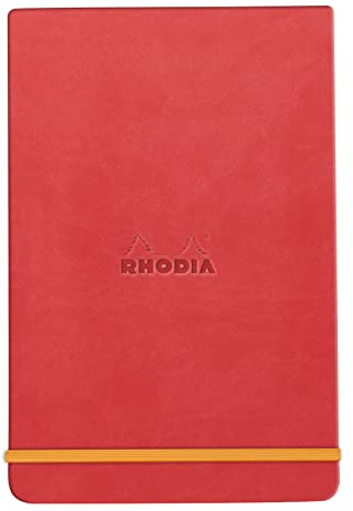 Rhodia 194367C Notizbuch Webnotepad 9x14cm liniert 96 Blatt Korallenrot