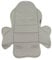 Ersatzbezug Sitzkissen Bezug [Auflage für Kinder Fahrradsitz] kompatibel mit Römer Jockey (Modell 2) (beige Sterne (Modell 2)