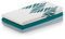 AmeliaHome 3er Set Geschirrtücher Baumwolle Küchentücher 50x70 cm Blätter Muster Letty Weiß Türkis
