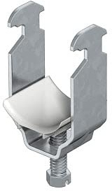 OBO Bettermann® Bügelschelle, 1-fach Kunststoffdruckwanne 22-28mm, FT VE100 Stück