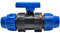 RIEGOPRO Válvula PE Fitting para Tuberías de Riego de Polietileno. Llave de Paso con Conexión directa a Tubería de Polietileno (25mm)