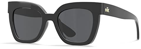 Hanukeii Unisex Maldivas Sonnenbrille, Schwarz, One Size