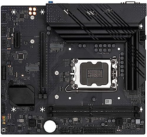 SIMPLETEK – Placa Base con Cubierta Microatx LGA 1700 DDR4 Slot Tarjeta Vídeo + Pcie x1+2X Slot M.2 HDMI VGA Y USB 3.0