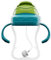 PandaEar Baby Trinklernbecher mit Strohhalm ab 6 12 Monate, 9 oz/266 ml Trinkbecher Kinder mit Griffen, BPA-freie Strohhalmflasche, Gewichteter Trinkflasche Strohhalm, Verschütten Design