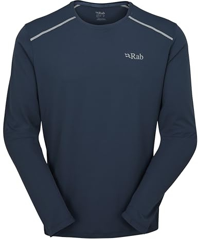Rab Men's Force LS Tee - Tempest Blue - L