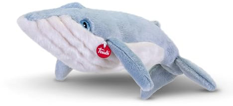 Trudi Blauwal Plüsch-Meeresgeschenke, Unterwassertiere und Strand | 53x14x20cm Größe M | Sealife Depth | Modell 26572