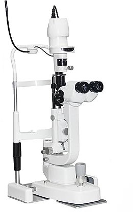 Microscopio compuesto de laboratorio profesional, Alcance De La Optometría De La Lámpara De Hendidura De Digitaces De La Oftalmología Con El Bioscopio Óptico De La Iluminación Llevada Microscopio para