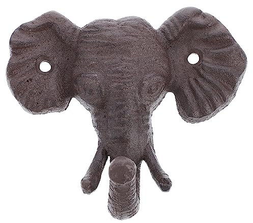Parliky Dekorativer Wandhaken Aus Gusseisen Tierform Aufhänger Für Kleider Und Hüte Vintage Stil Wandgarderobenhaken Für Schlafzimmer Wohnzimmer Und Küche