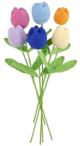 FINGERINSPIRE 6 Stück Lilienblumen Aus Filz Künstlicher Blumenstrauß 6 Farben Filzblumen Ornament Zubehör Wiederverwendbar Für Ätherische Öle Geeignet Mehrfarbig Künstliche Lilien Blumendekoration