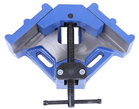 OSALADI Morsetto Ad Angolo Retto Regolabile A 90 Gradi Morsetto Ad Angolo in Legno Da 4 Pollici Per Saldatura Foratura E Fabbricazione Di Mobili