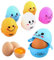 2pcs Eier Aufbewahrungsbox, Kunststoff Eierdose Tragbarer Eierbehälter Auslaufsicherer Eierhalterbehälter Tragbare Eier Eierbox Für Reisen Eierbox Eierform Aufbewahrungsbox (zufällige Farbe)