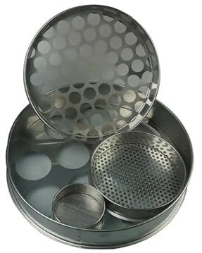 1pc 10cm Diameter 304 Stainless Steel Round Mesh Sieve with 1mm Hole Size Ideal for Precise Filtering任务