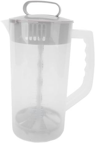 Jarra para leche materna, jarra mezcladora de fórmula para bebés de 2000ml, jarra para leche materna con diseño de prensa, recipiente para almacenar leche materna, jarra mezcladora
